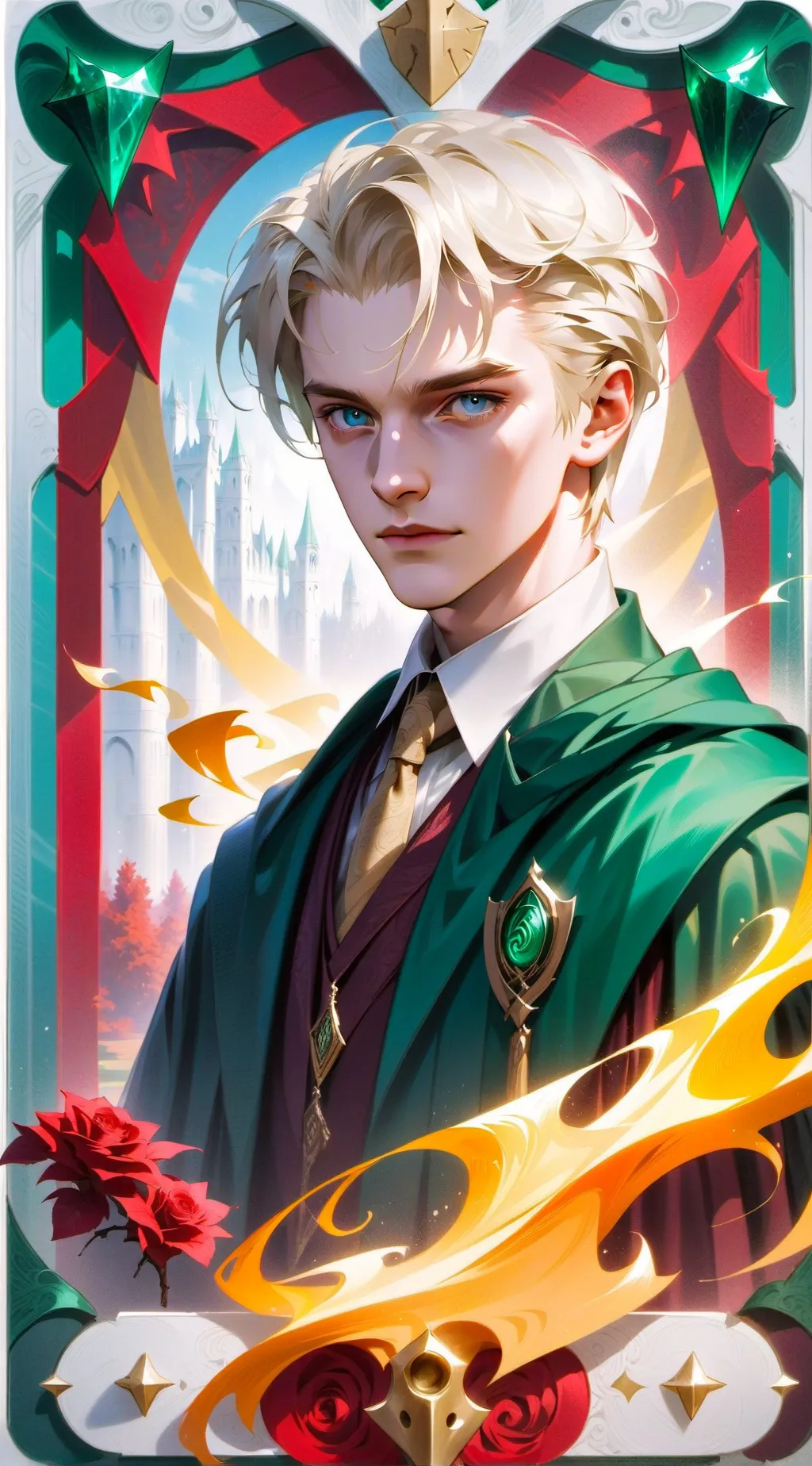 ai character: Draco Malfoy background