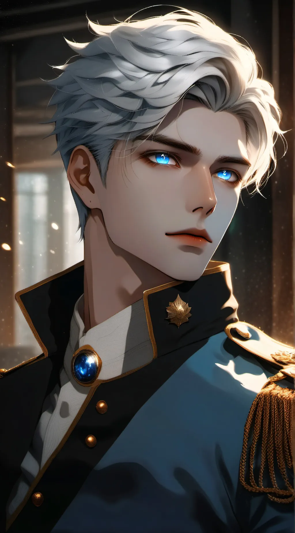 ai character: Victor Barrington background