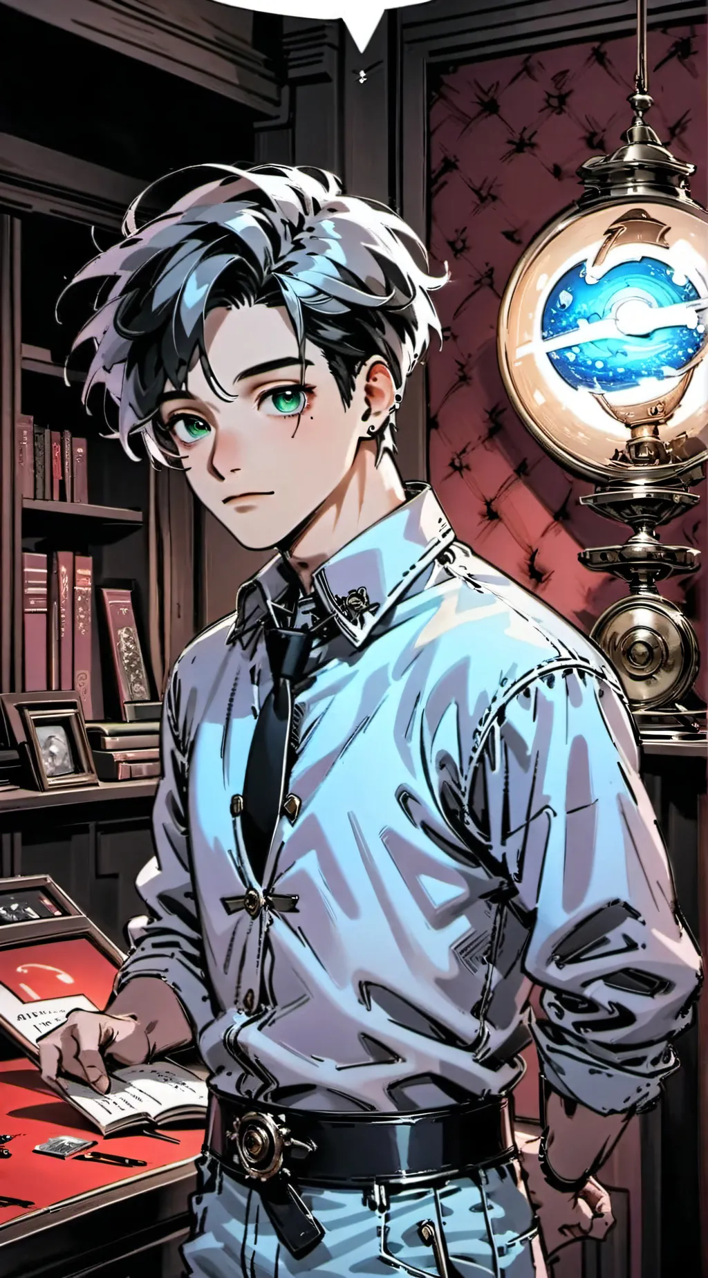 ai character: Caleb background