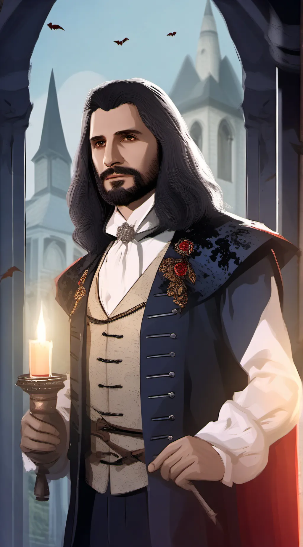 ai character: Nandor background