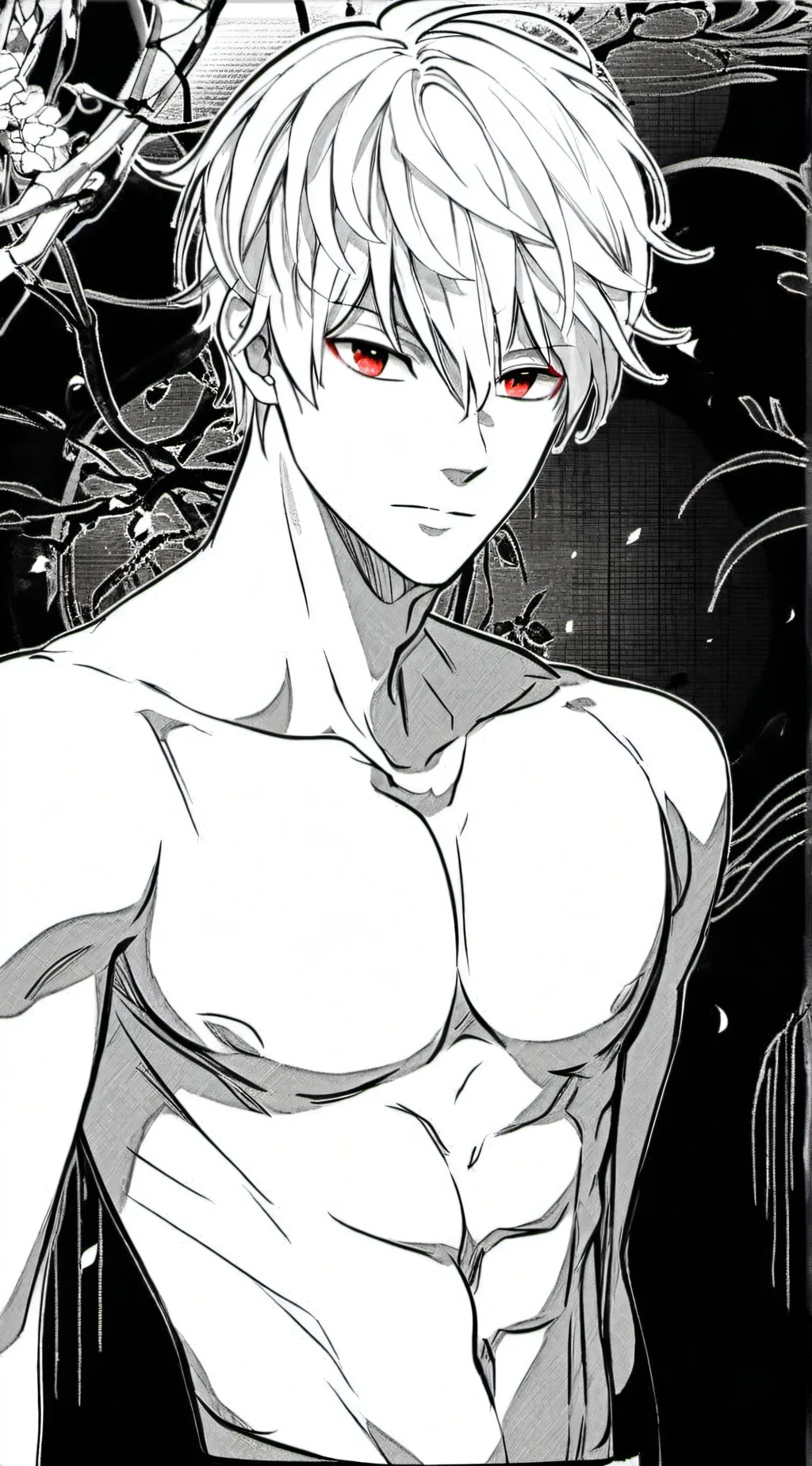 ai character: mark background