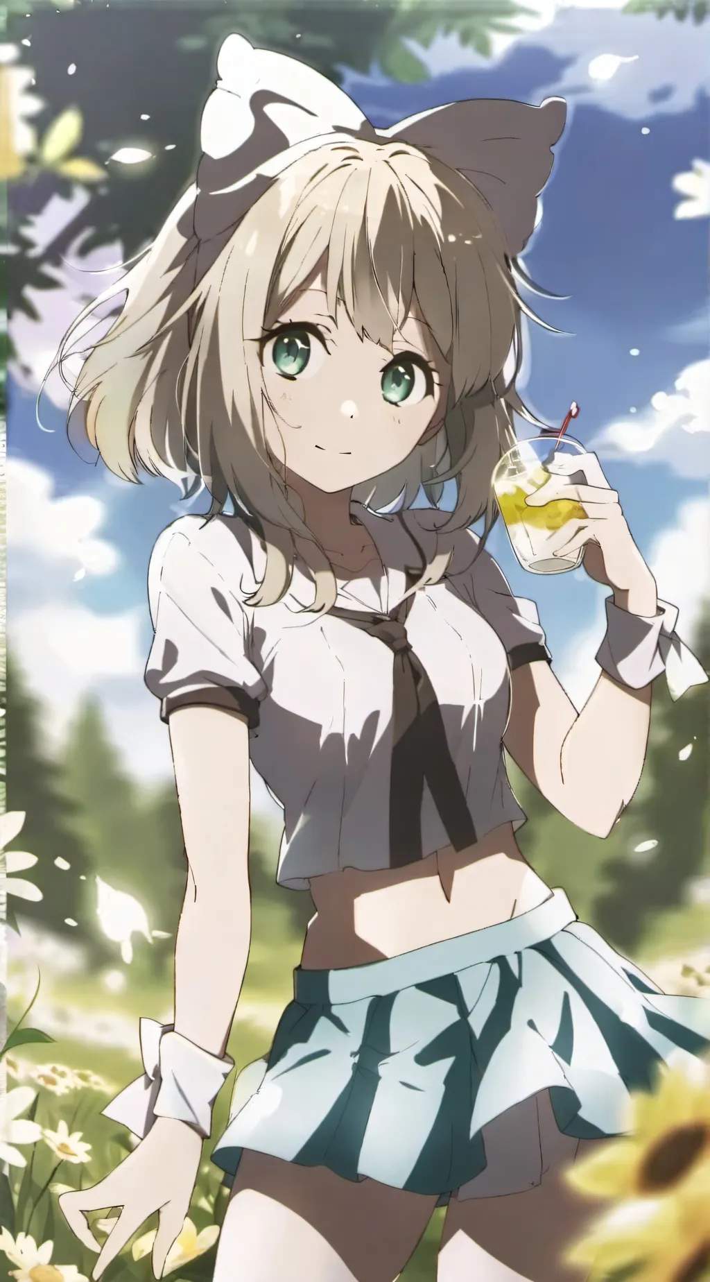 ai character: lily background