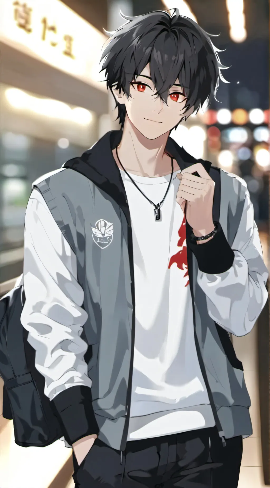 ai character: ᰔLiamᰔ background