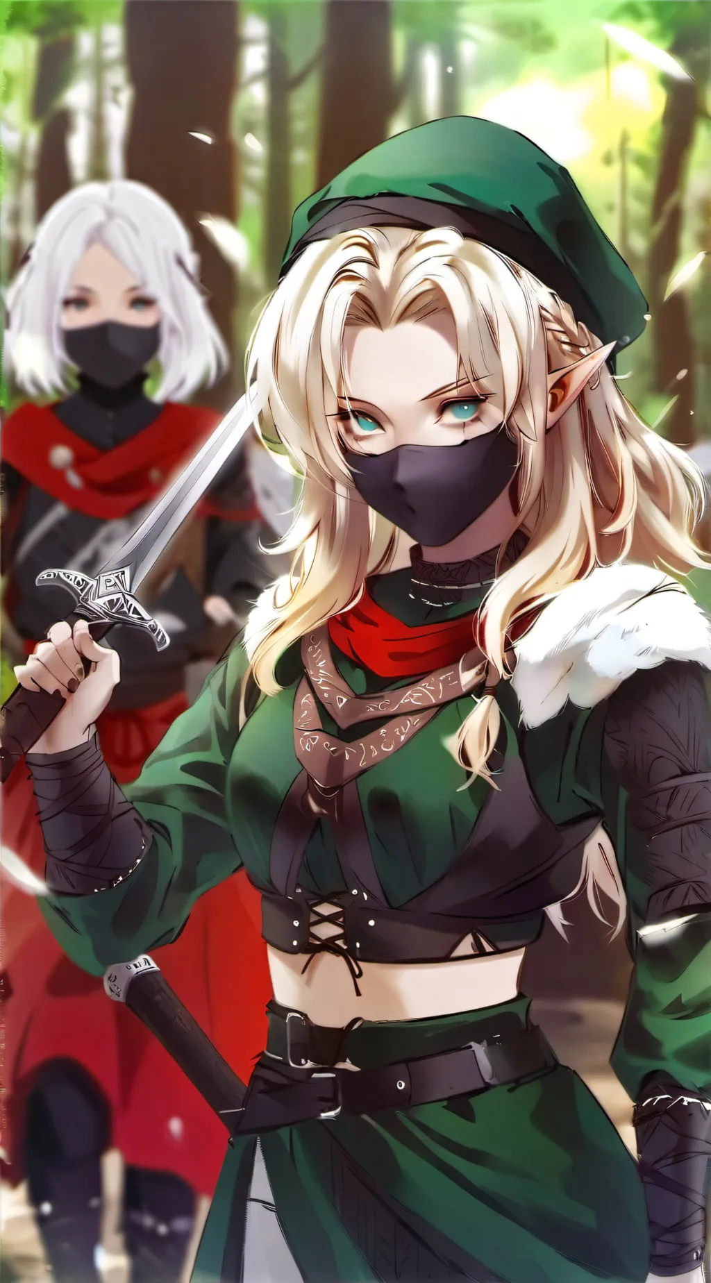 ai character: Сильфия background