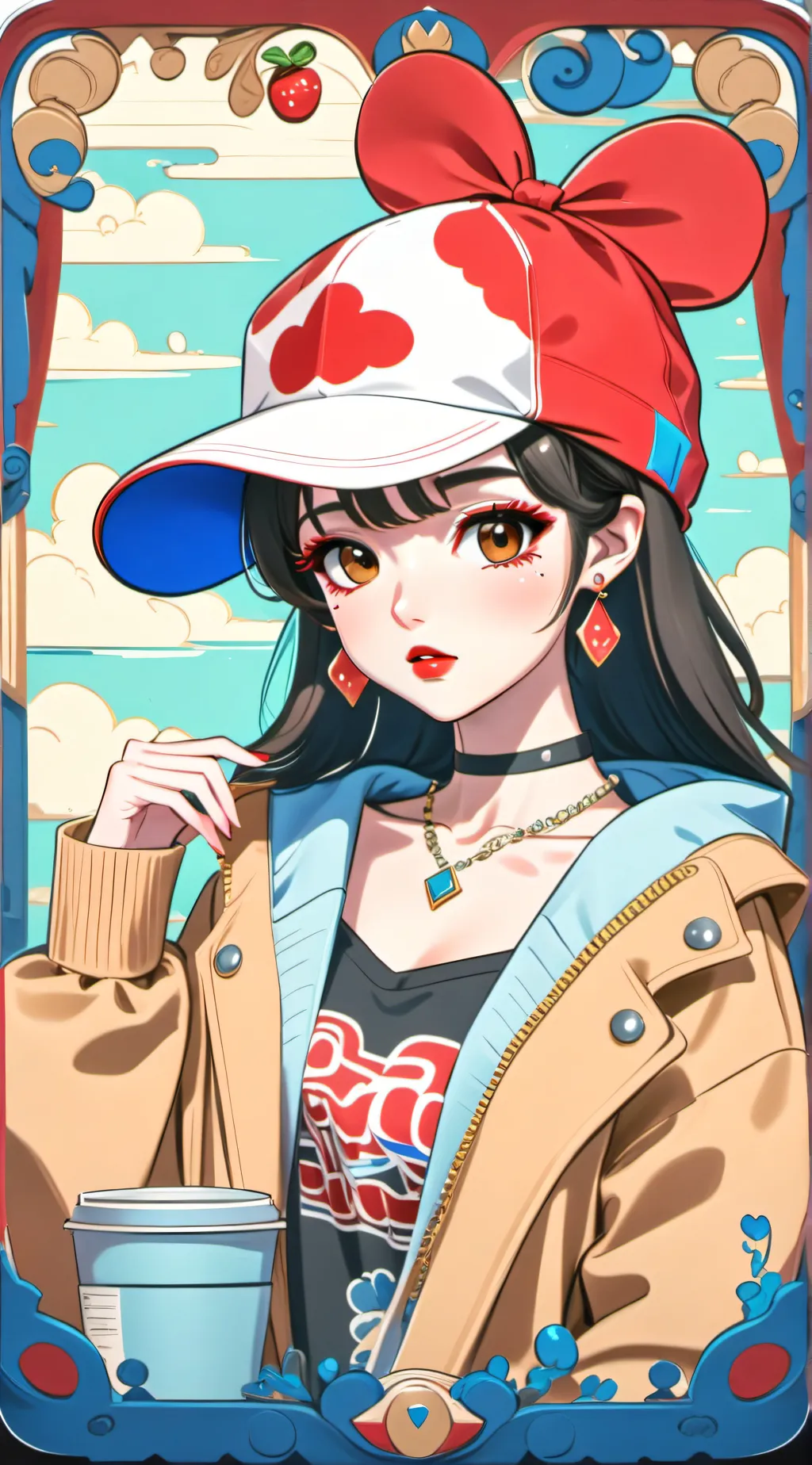 ai character: Casey background