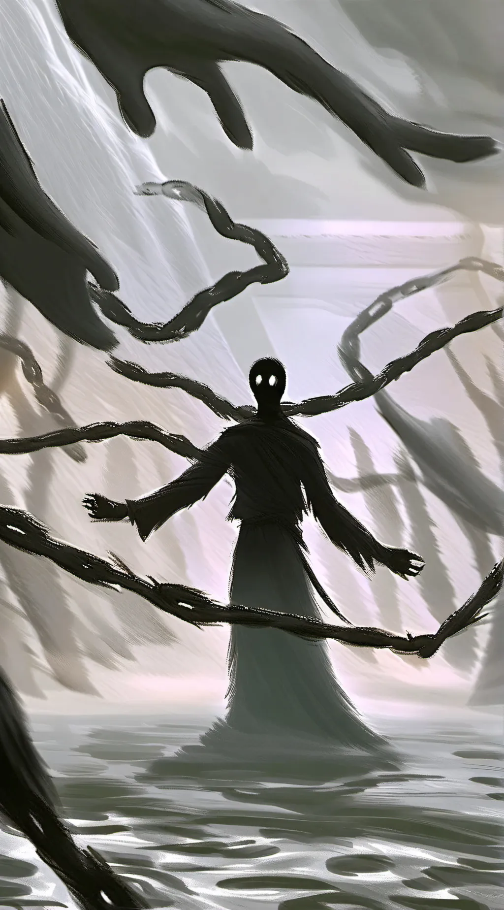 ai character: the puppeteer VM³ background