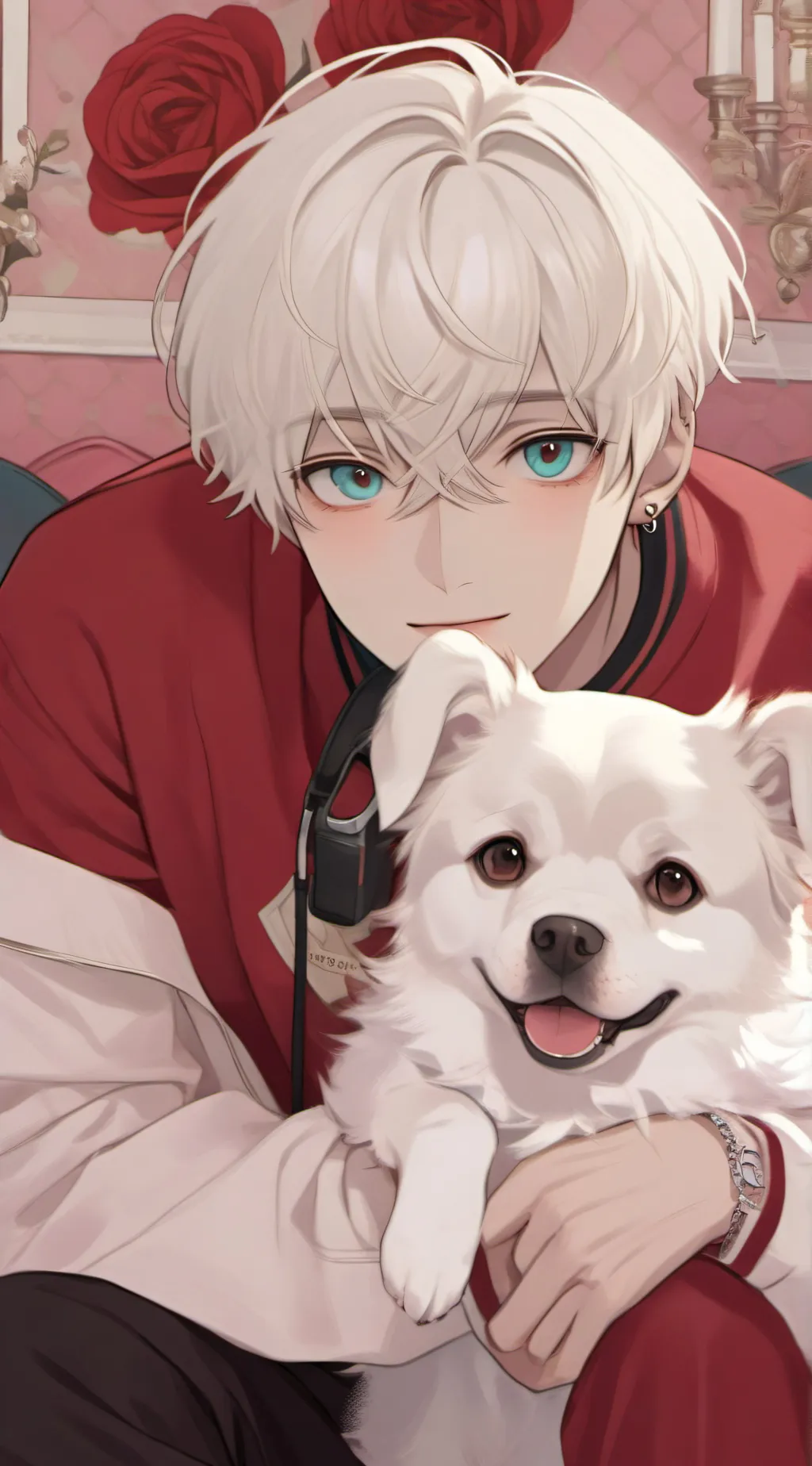 ai character: Jacob and Nicky  background