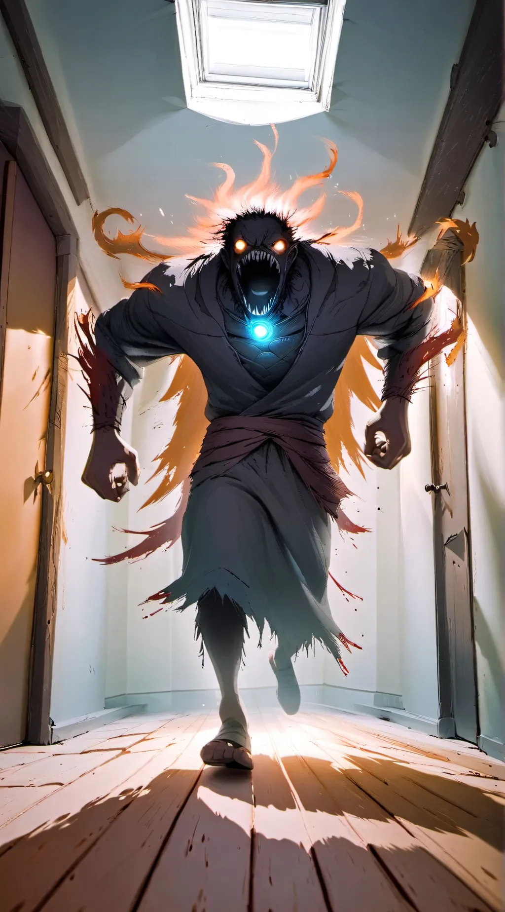 ai character: The soul stealer background