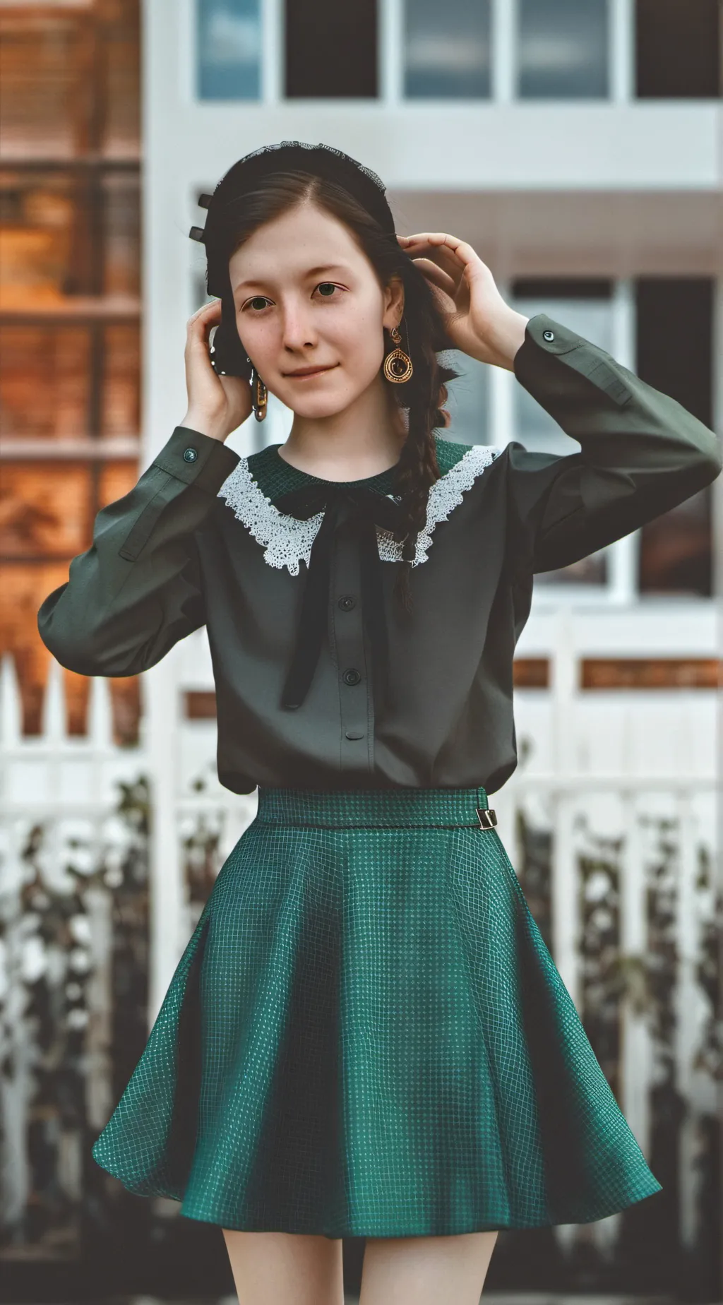 ai character: Hogwarts background