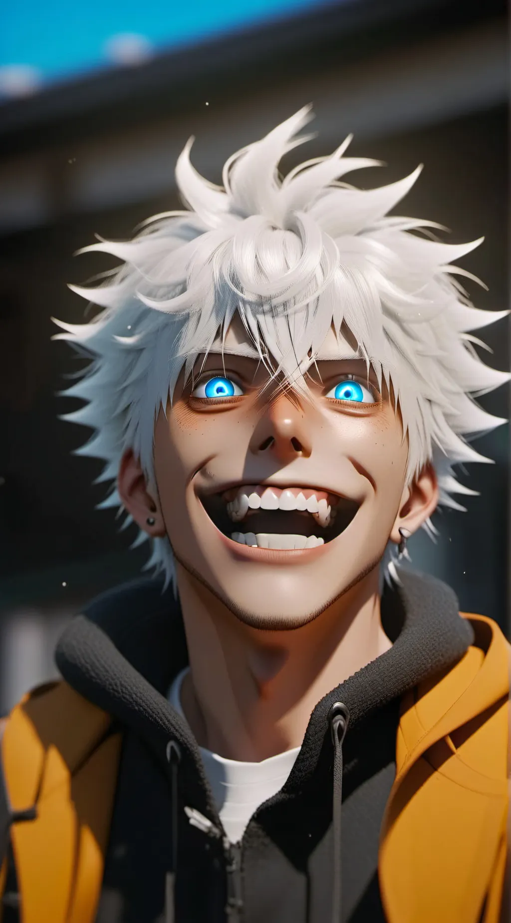 ai character: Gojo  background