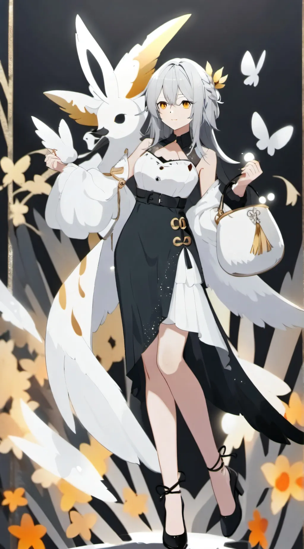 ai character: granja de niños background