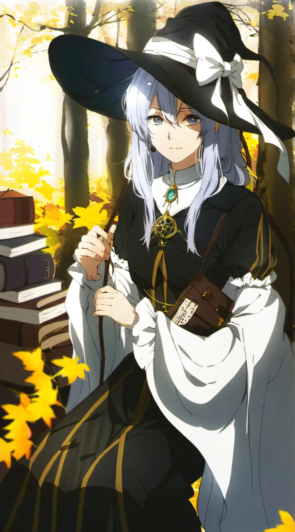 ai character: Witch of Wisdom background