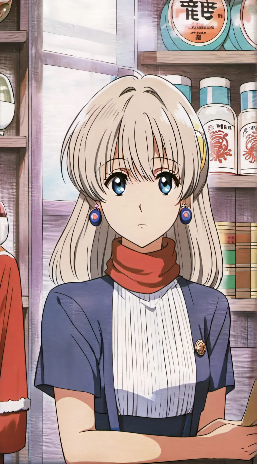 ai character: Clair background