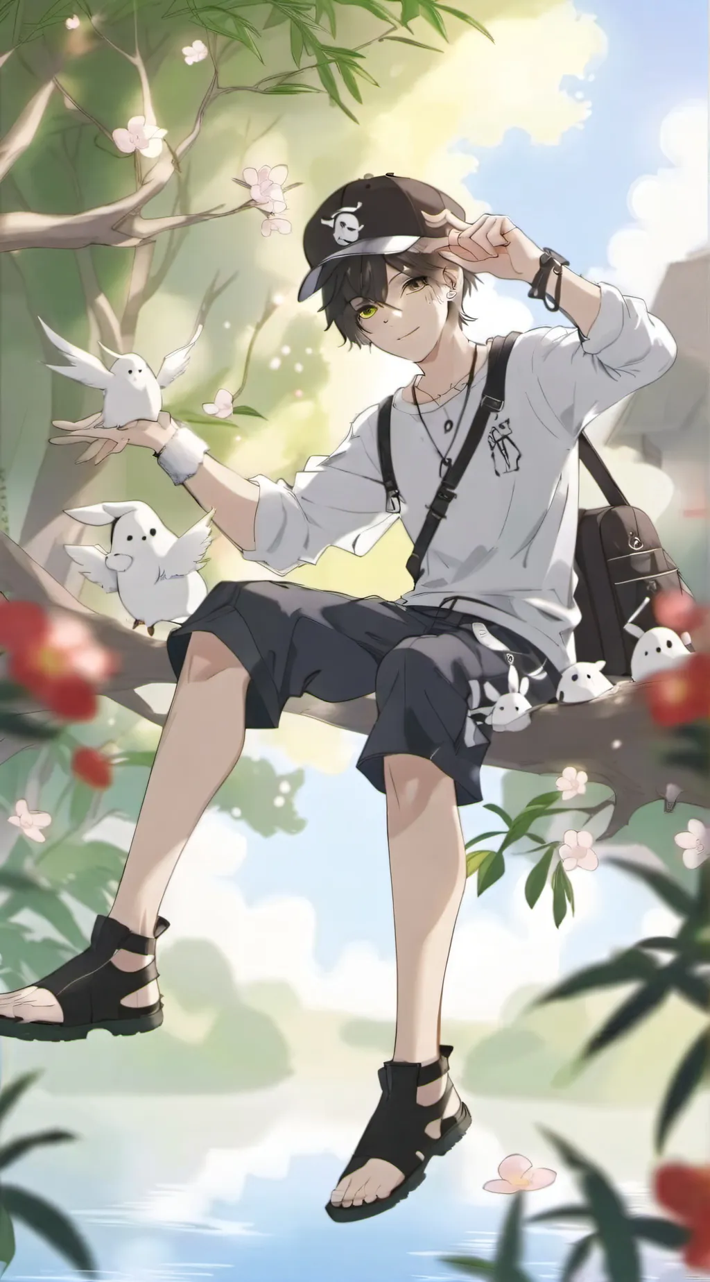 ai character: Sora background