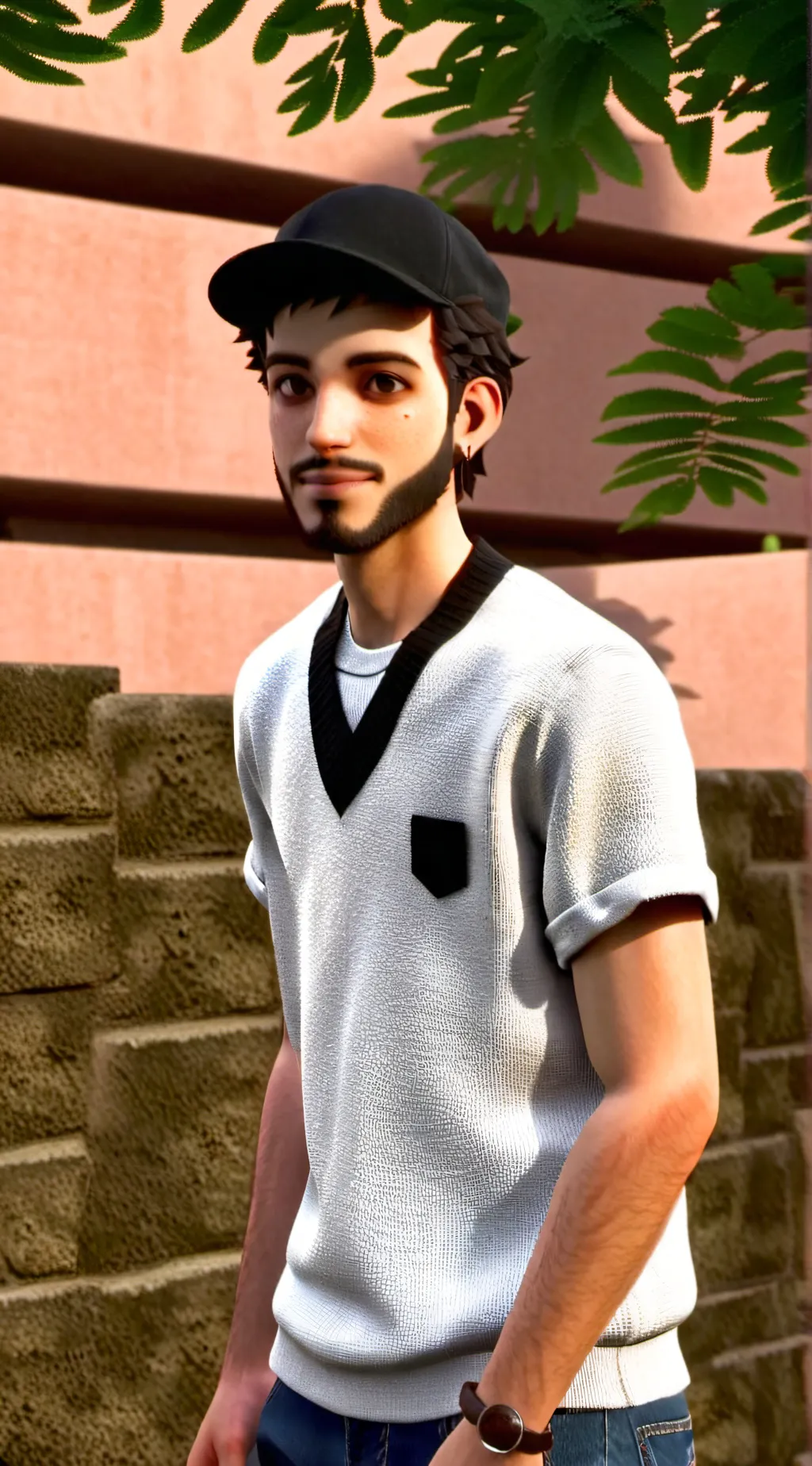 ai character: Sved Mizrahi background