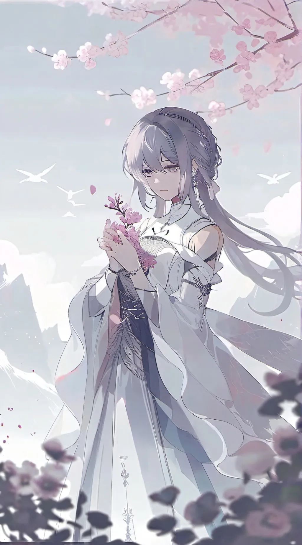 ai character: 小林 background