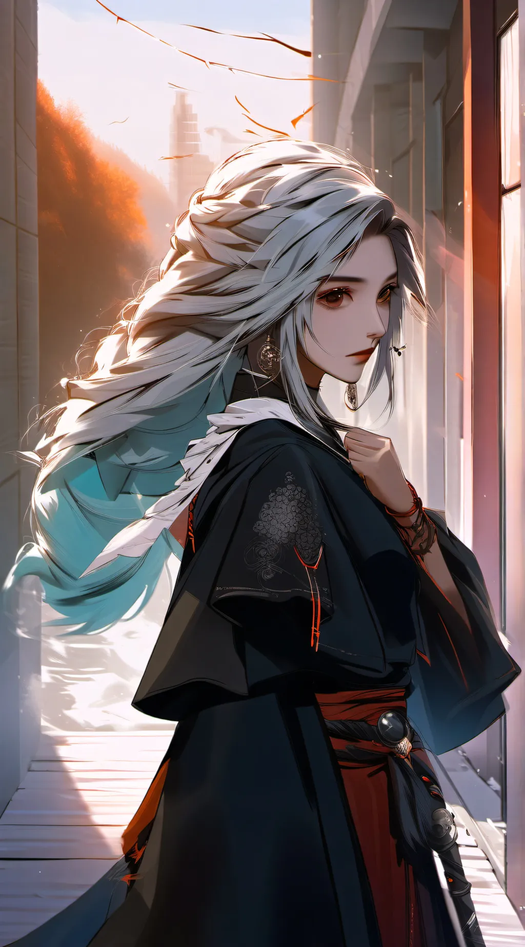 ai character: Cara  background