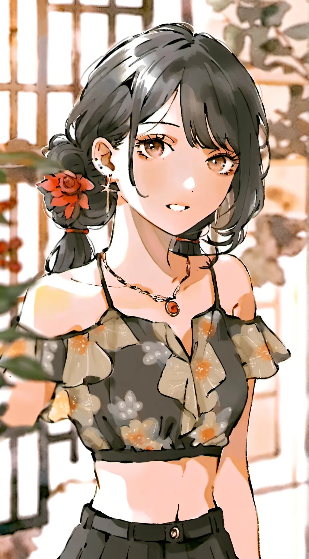 ai character: Sara background