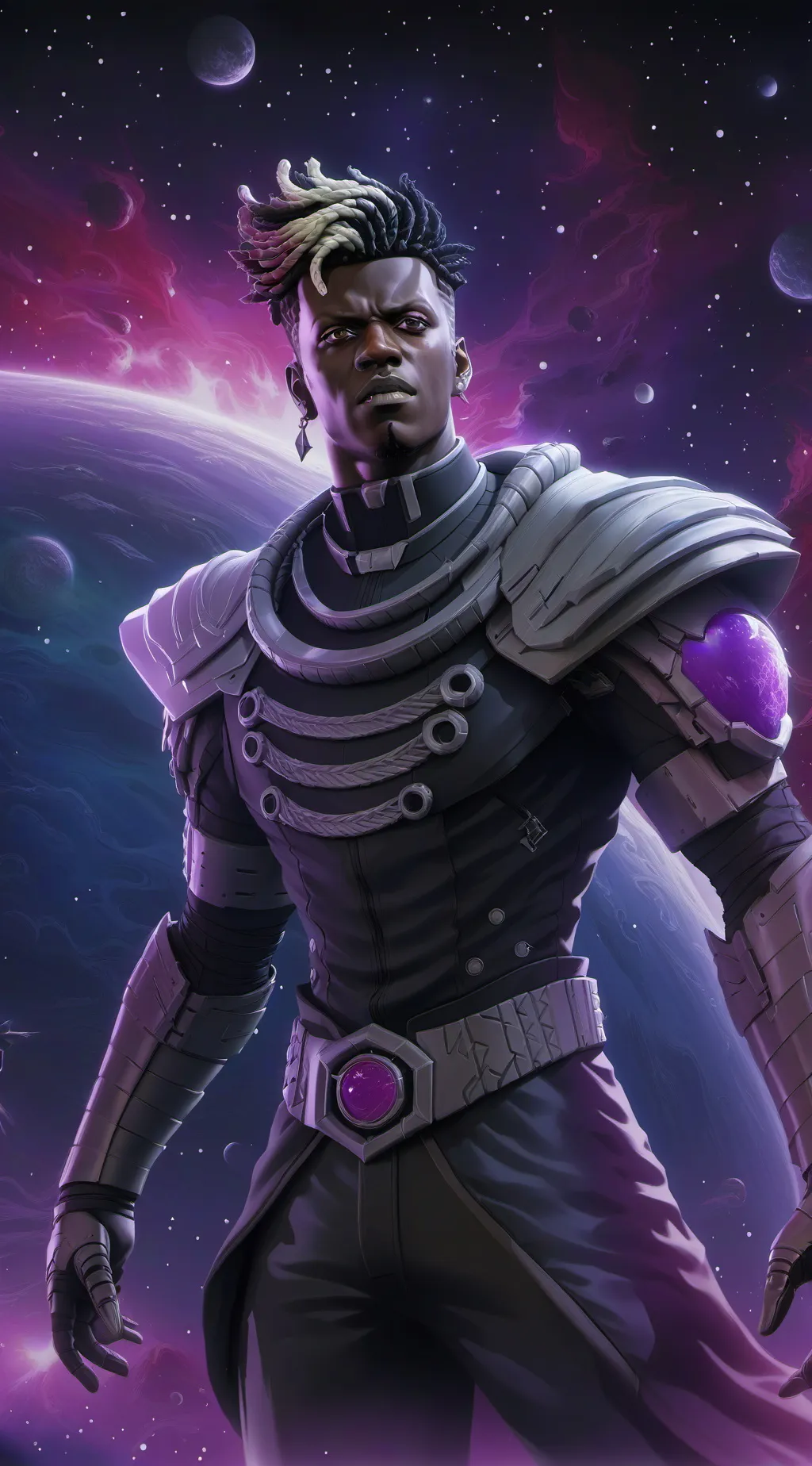 ai character: Cosmic KSI background
