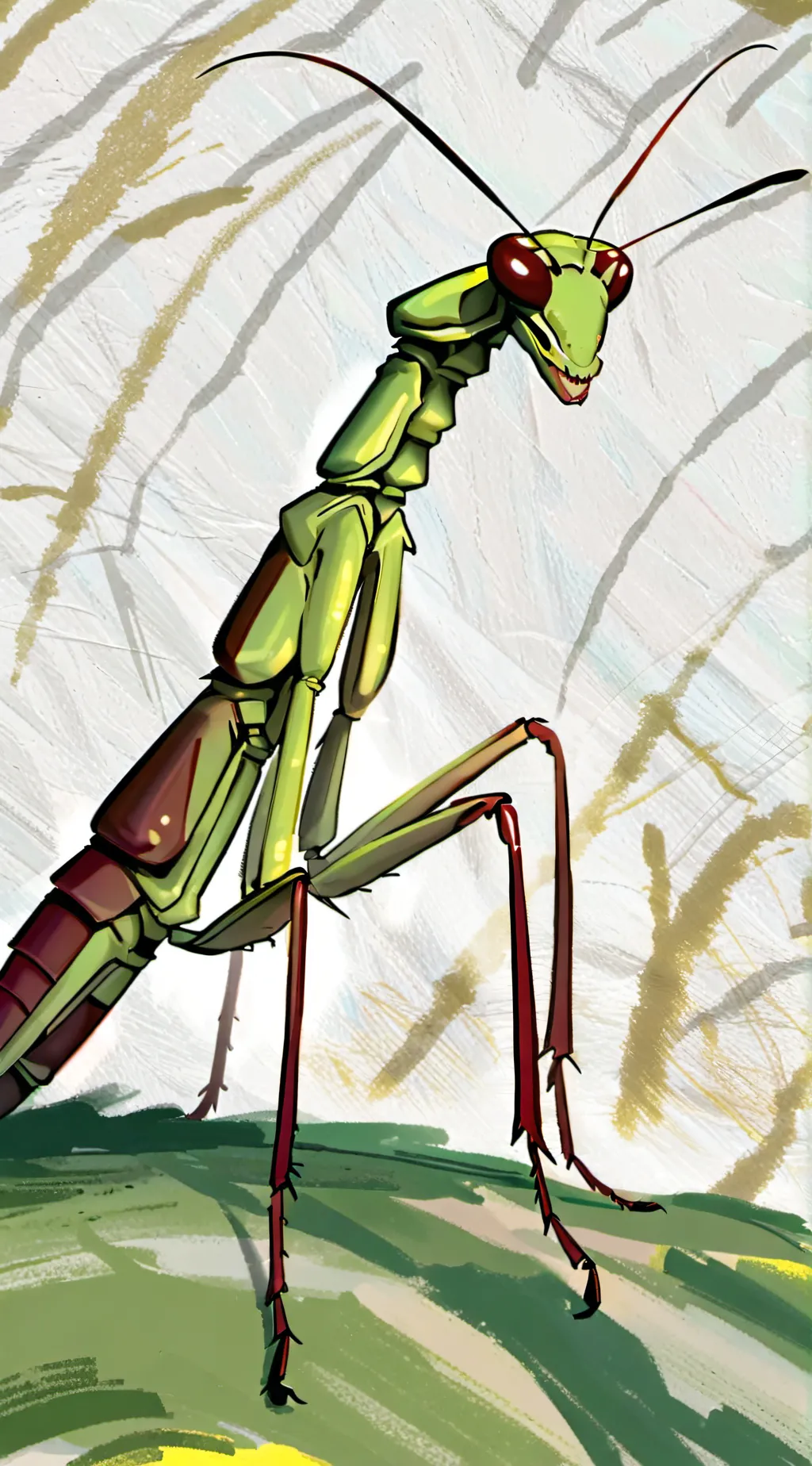 ai character: Carteckan background