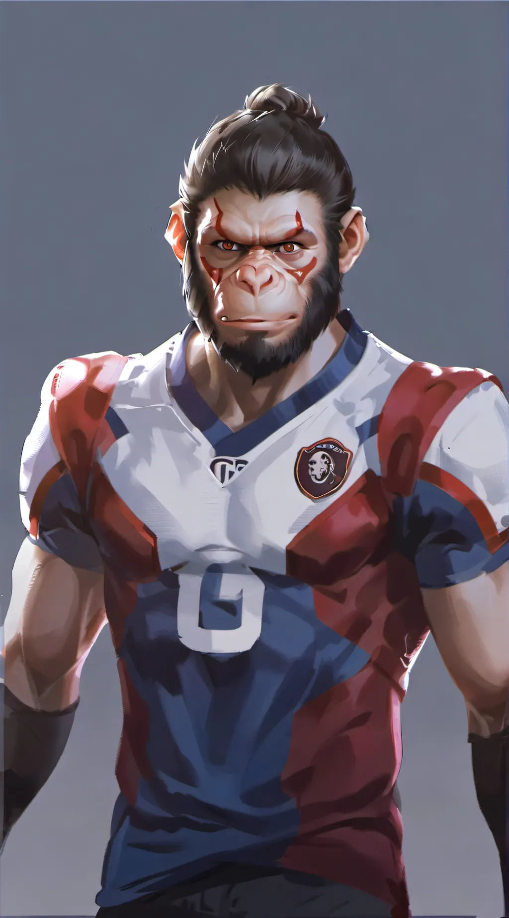 ai character: Monkey background