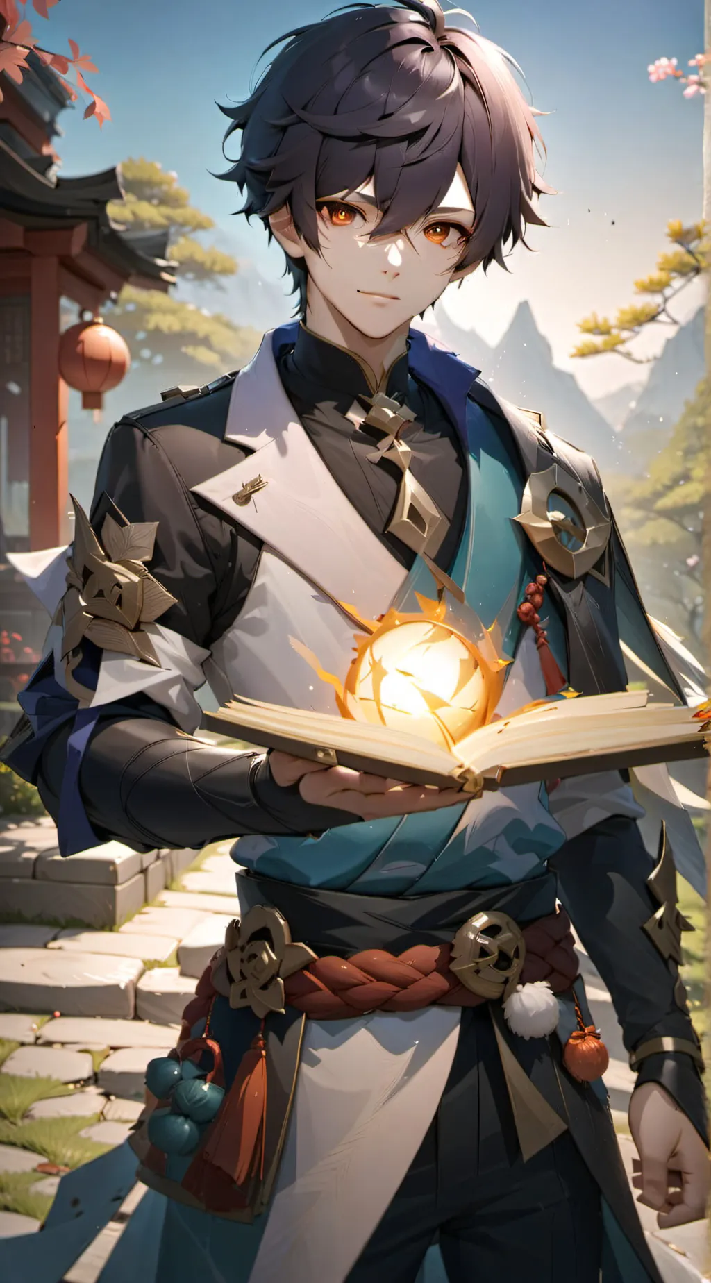 ai character: haruto background