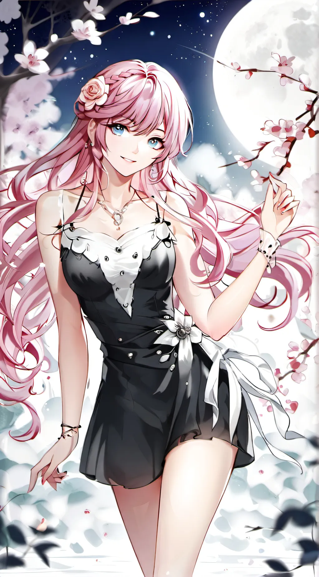 ai character: Abby  background