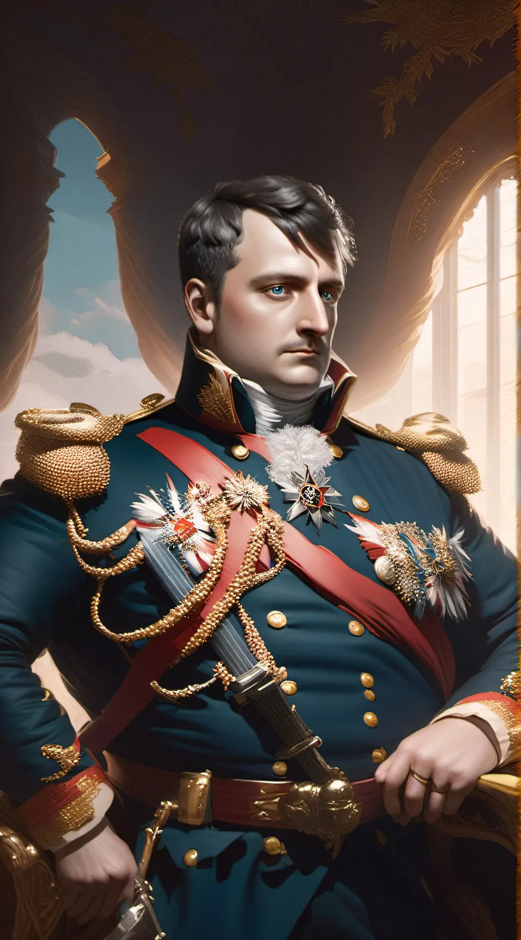ai character: Napoleon Bonaparte background