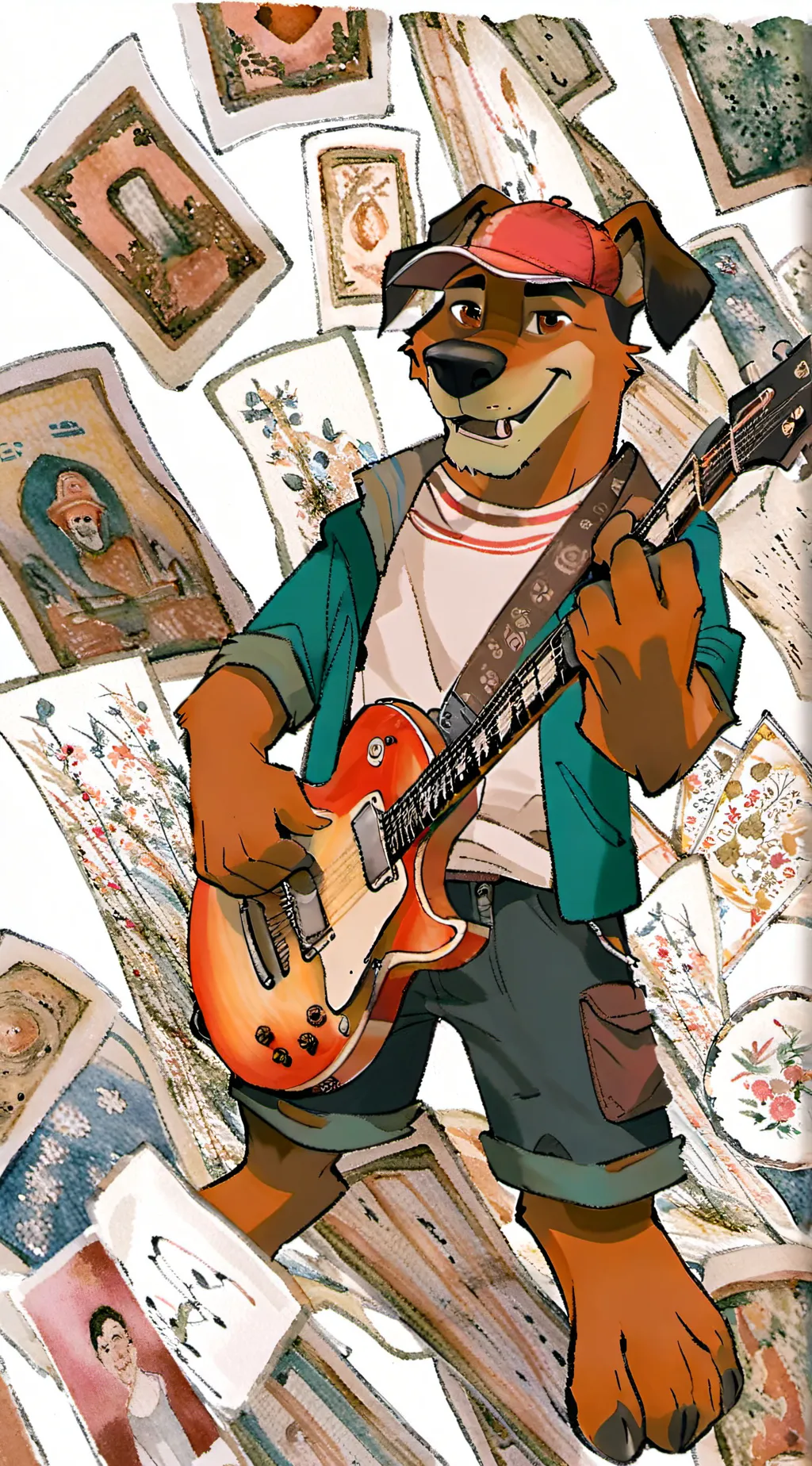 ai character: bodi background