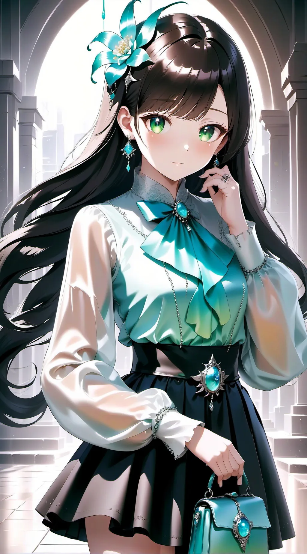 ai character: Nanou background