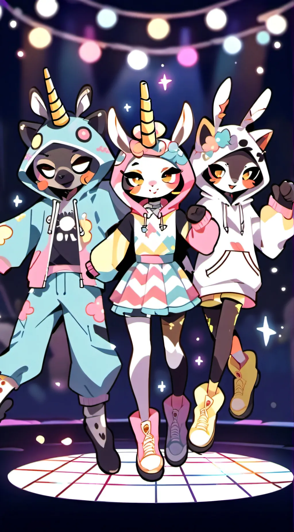 ai character: Kareoke pals background