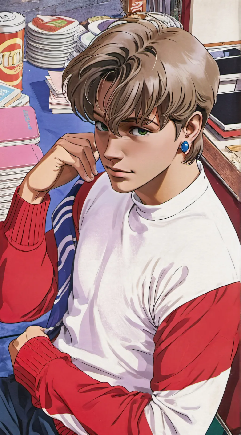 ai character: Aleksej background