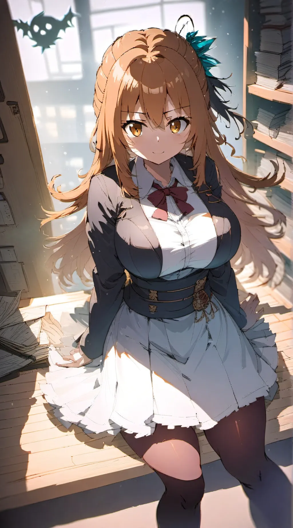 ai character: Athena(remake) background