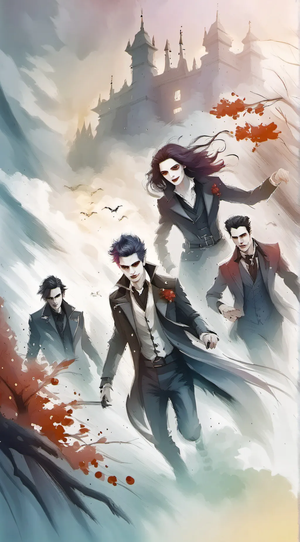 ai character: twilight background