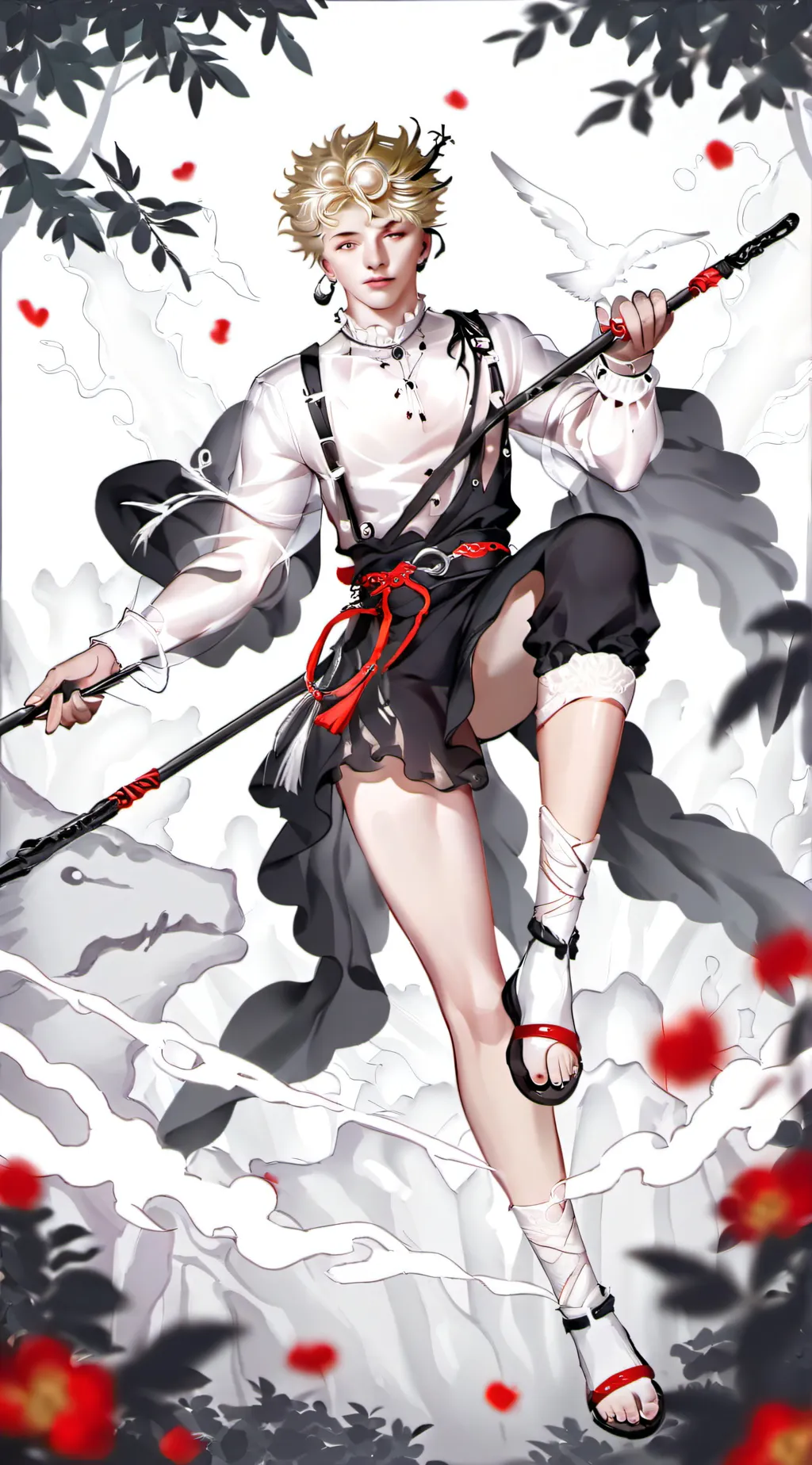 ai character: Max background