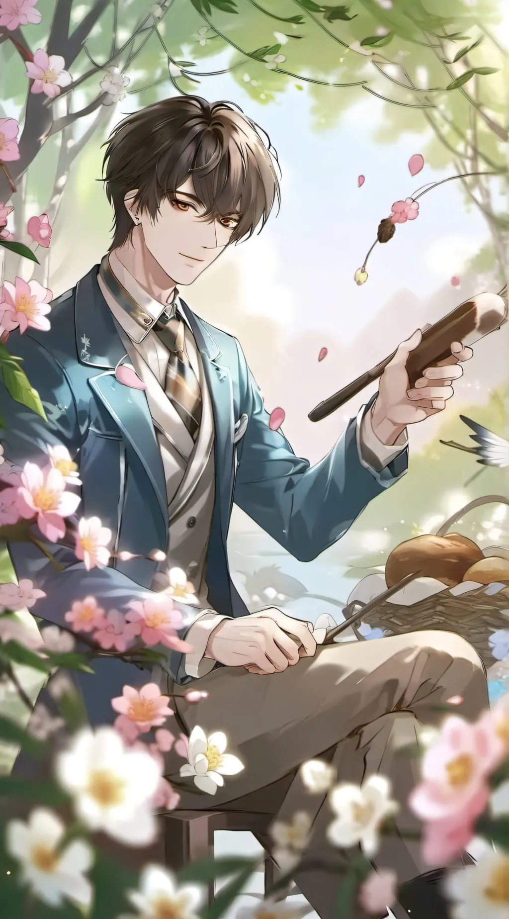 ai character: ЛиСяо background