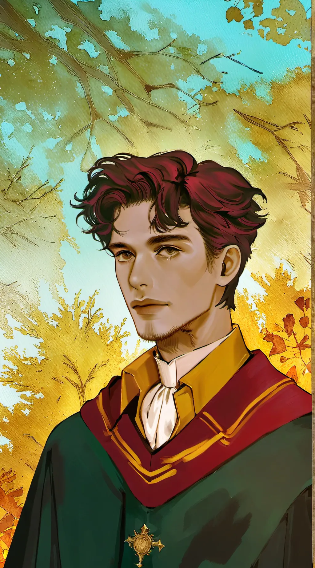ai character: hogwarts  background