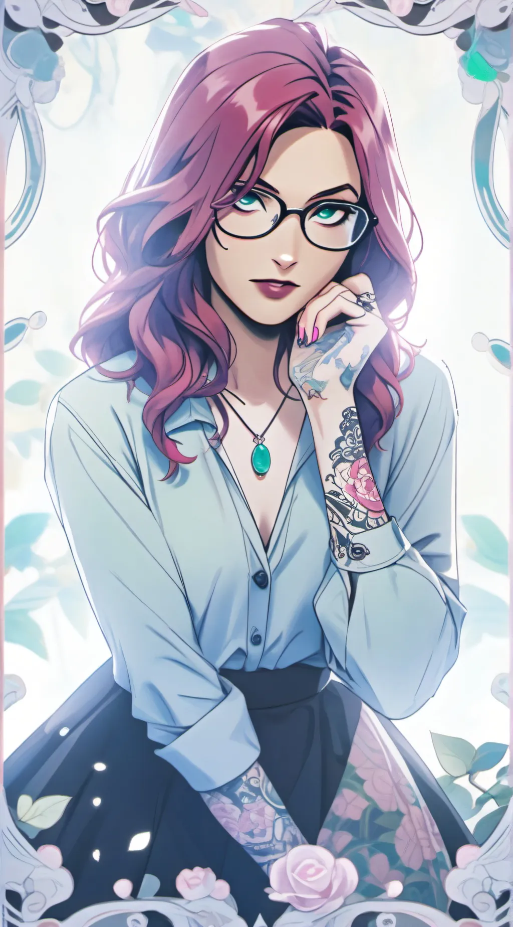 ai character: Verity Willis(AOA) background