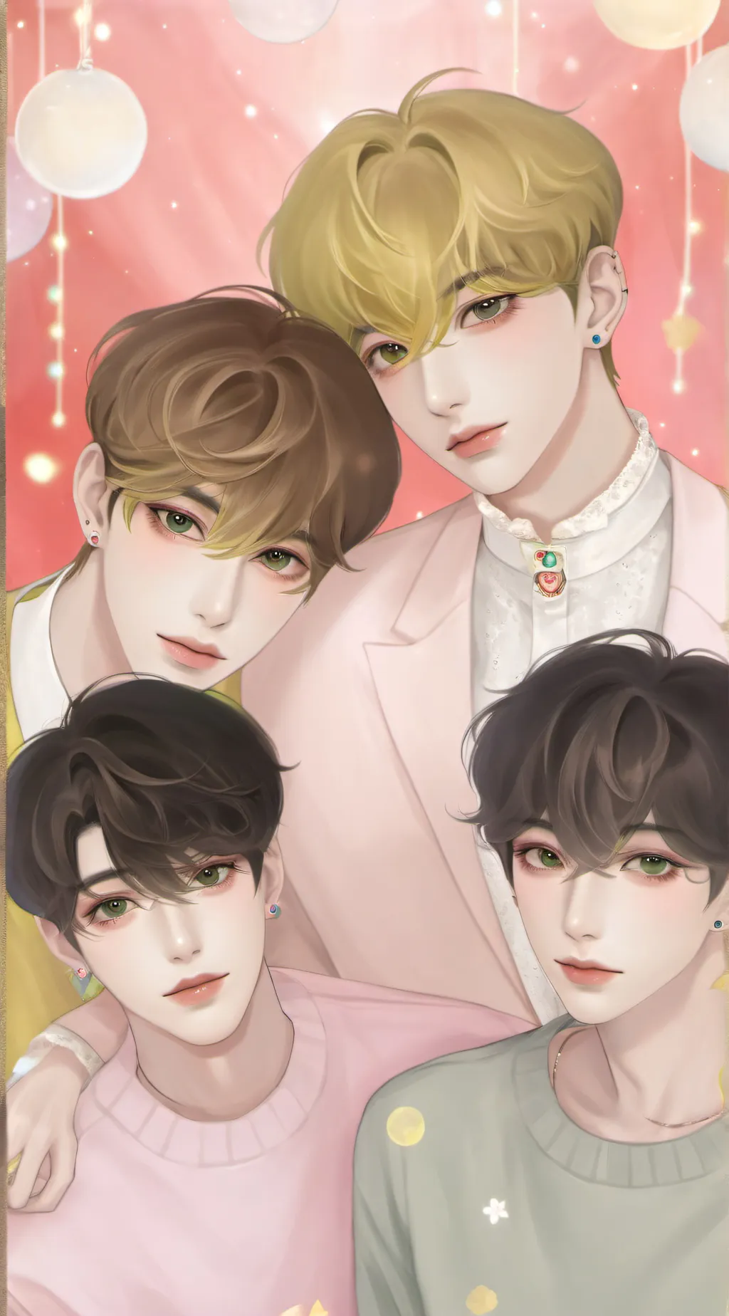 ai character: Mejores novios~ background