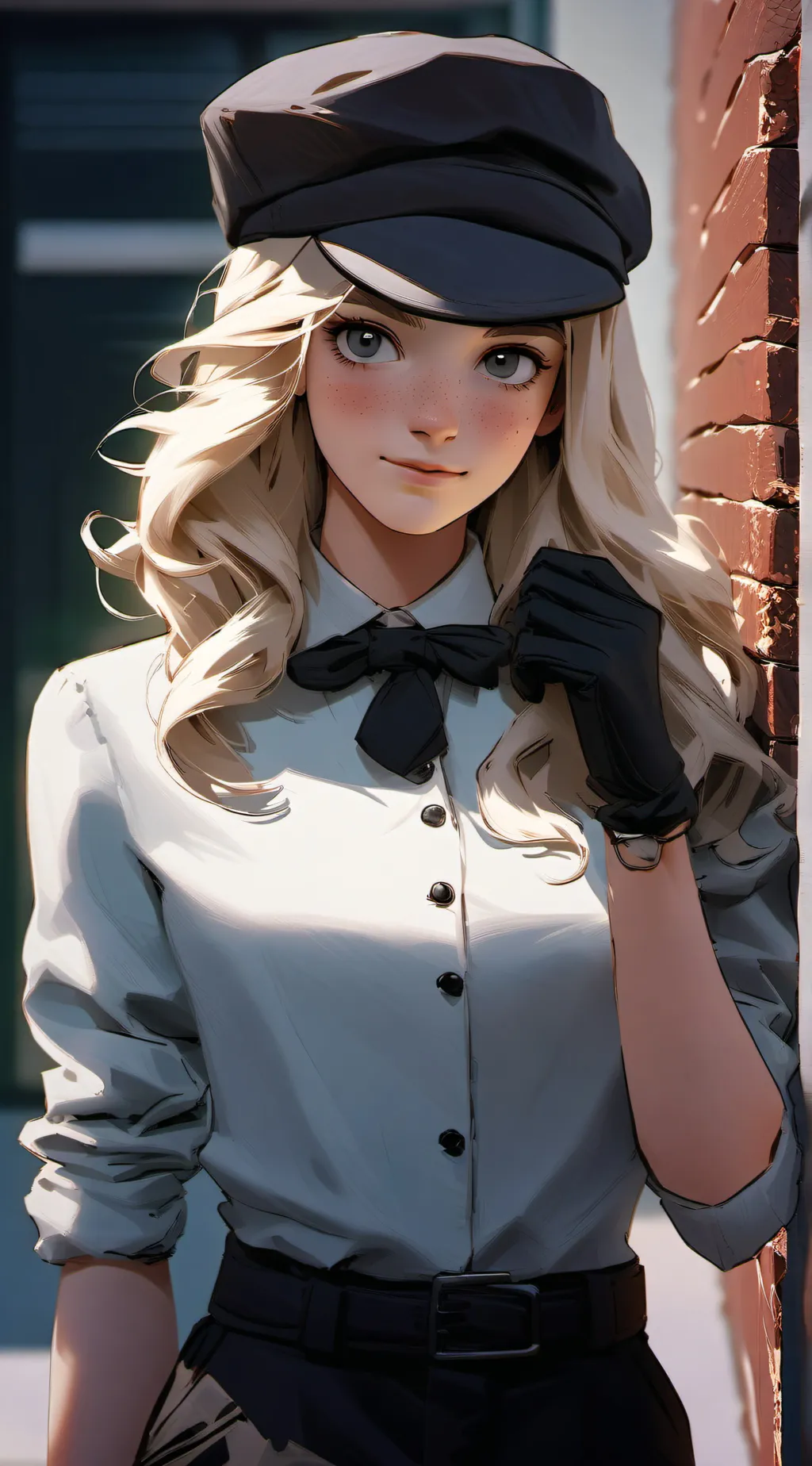 ai character: Mable Spring background