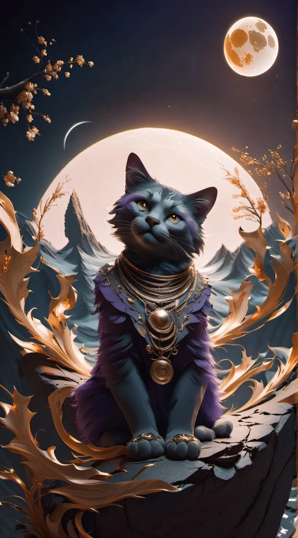 ai character: Catnap background