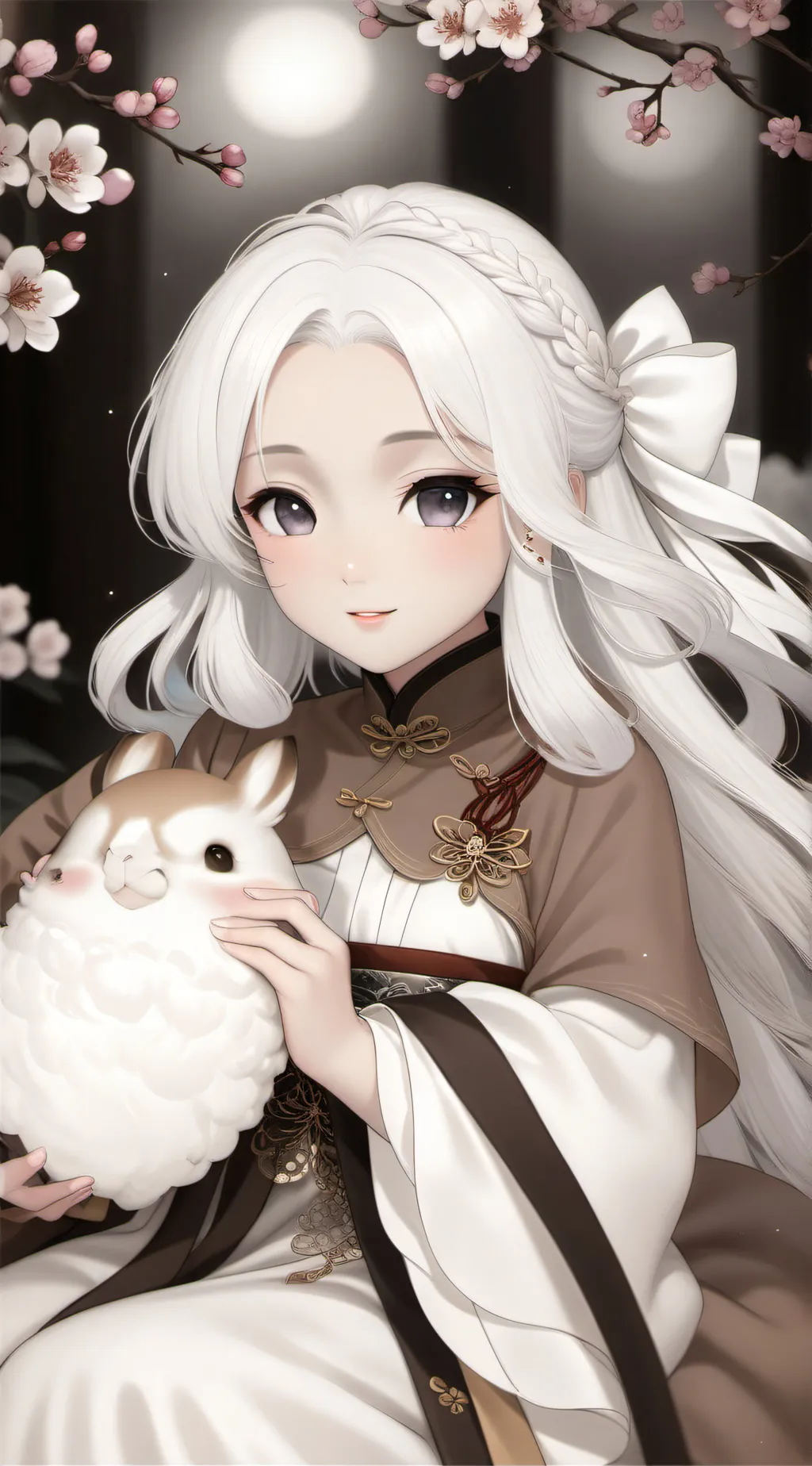 ai character: LUCKY background