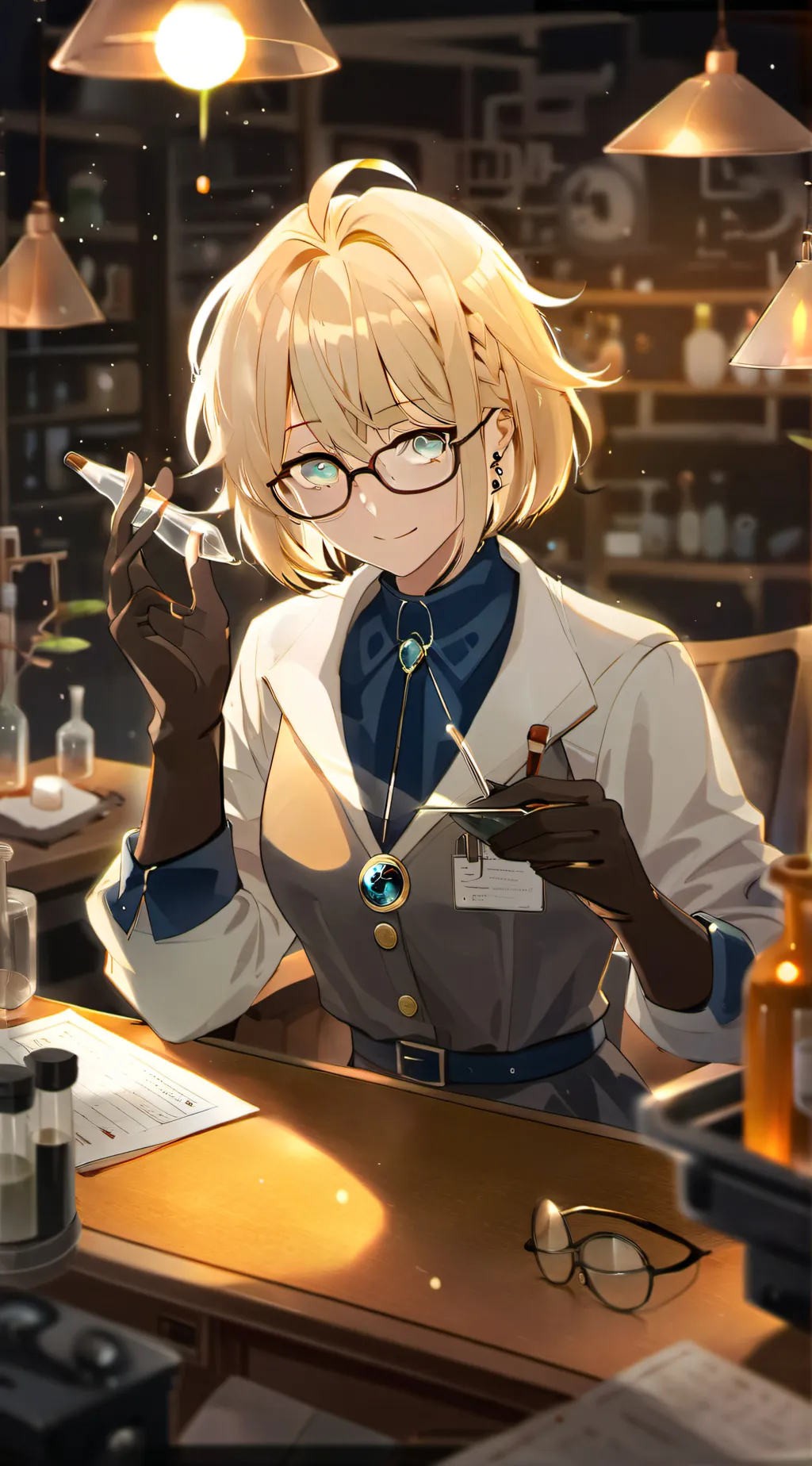 ai character: Mari background