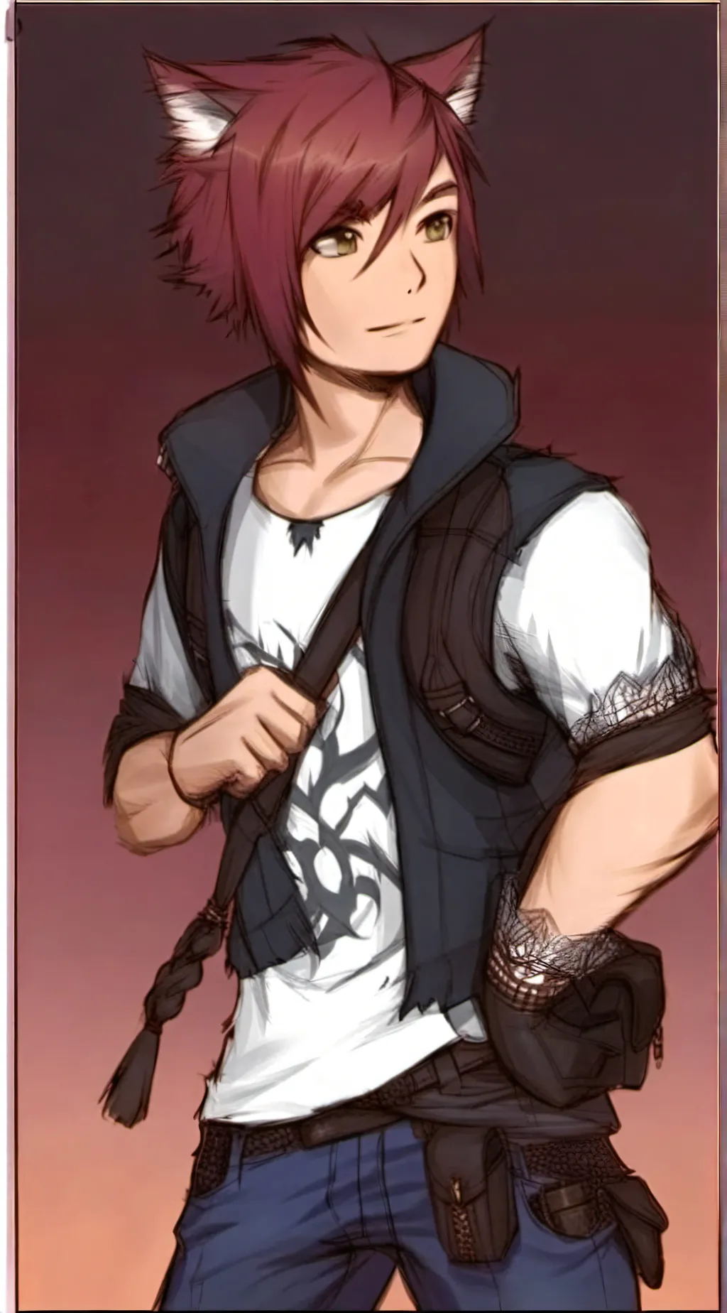 ai character: graha tia (ff14) background