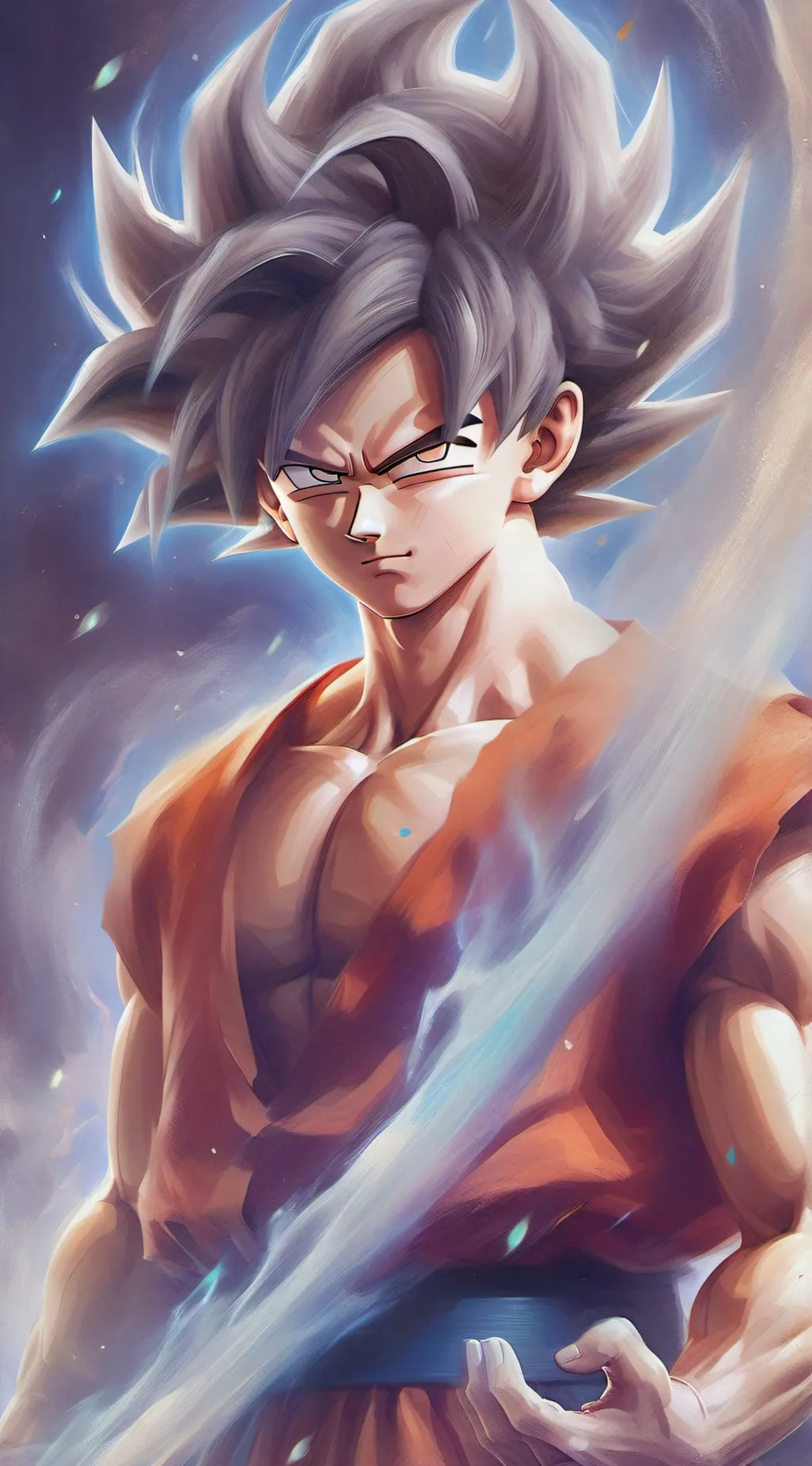 ai character: goku background