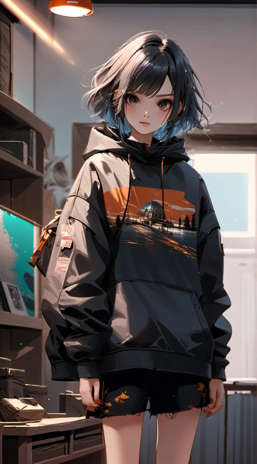 ai character: ♡yumari♤ background