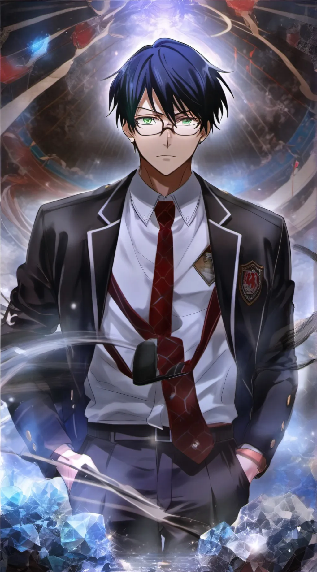 ai character: Tenya Iida background