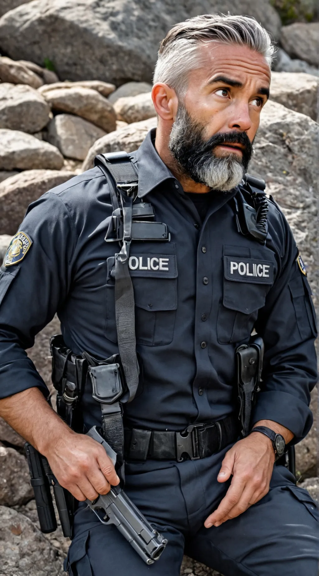 ai character: Deacon SWAT background