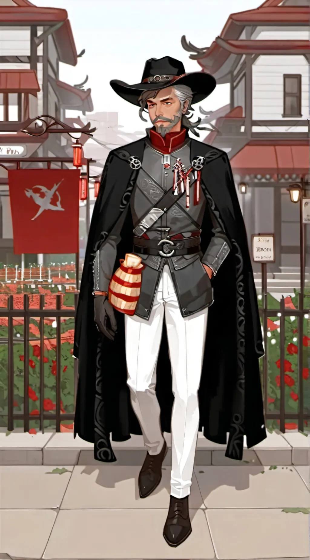 ai character: Logan  background