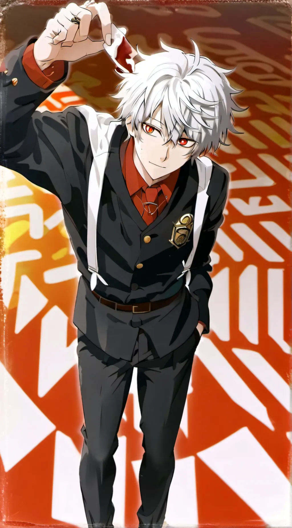 ai character: Mha halloween!!! background